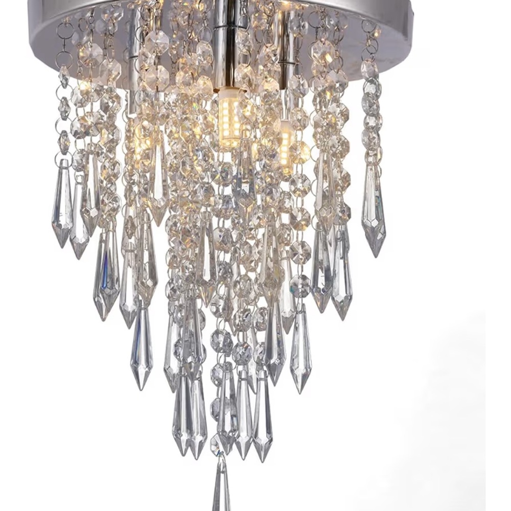 Elegant Crystal Chandelier for Home Parties